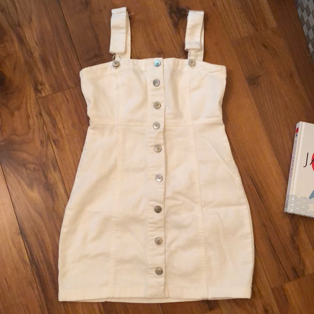 Overall Dress white